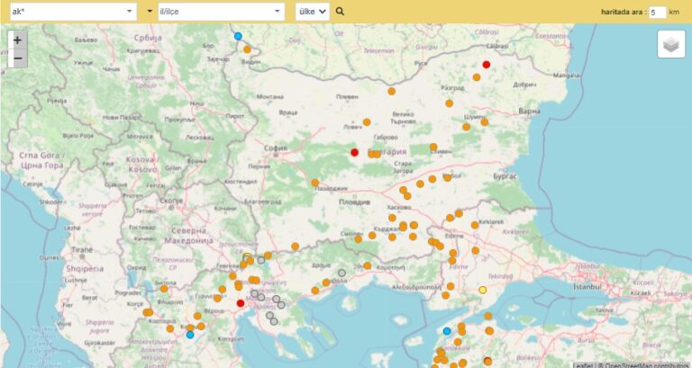 Turkish Place Names in the World