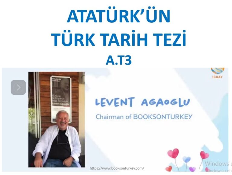 Atatürk’ün Türk Tarih Tezi A.T3. Sunum ve Söyleşi (Video)